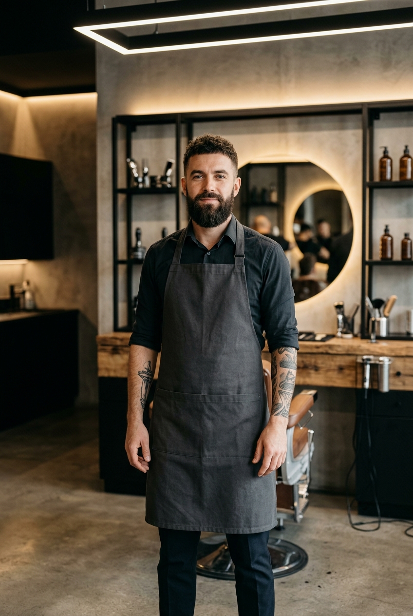 Master Barber Portrait